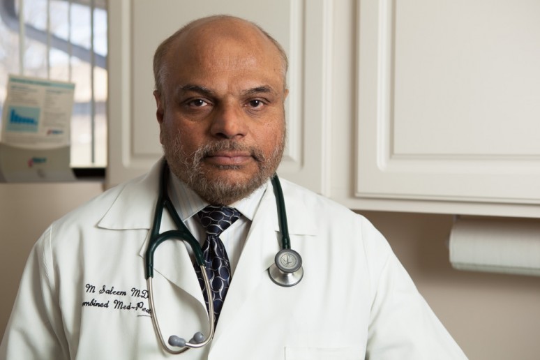 "We are residents and patriotic Americans.” Mohammed Saleem, M.D.