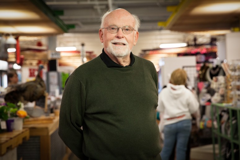 While celebrating the success of the first year, many of the Market vendors and staff are saddened by the retirement of longtime Market Manager, Dick Ramsdell.
