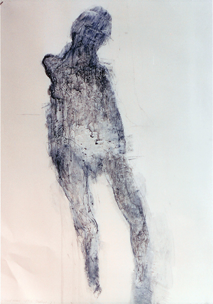 DeaD Man i, based on a sculpture of leonard baskin – an artist donovan admires