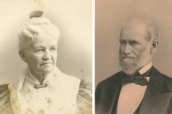 ￼Josiah died in 1896, and his wife Harriet A. Miles lived in their home until her death in 1911.