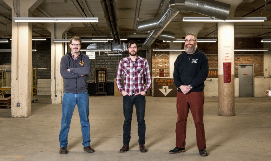 L-R: Joel Rash, Jon Hardman & Michael Wright