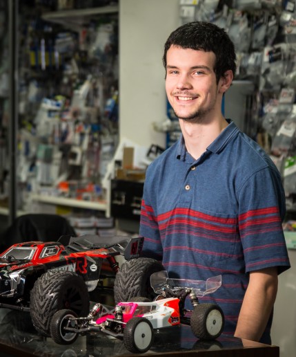 KC O’Brien, Rider’s employee & RC Car enthusiast.