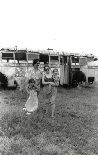 Keith, Mara, Anastassia & Sarah Fulmer,Pacific Harbor, Fiji, 1991