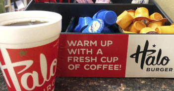 Get A Cup of Joe at Halo Burger in January