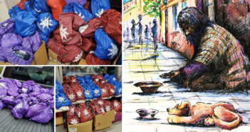 Snuggle Sacks Reaching Out to the Homeless