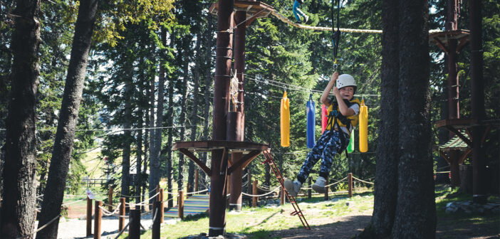 Adventures Off the Ground<span class="subtitle"> 10 Amusing Rock-Climbing and/or Ziplining Locations Around  the State</span>