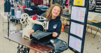 One stitch at a time